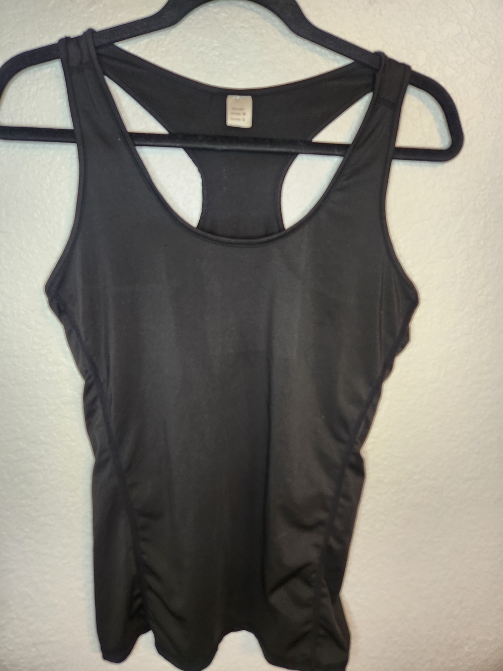 Neleus Tank Top UNISEX S Dark Grey Workout Exercise  Running Y-Back